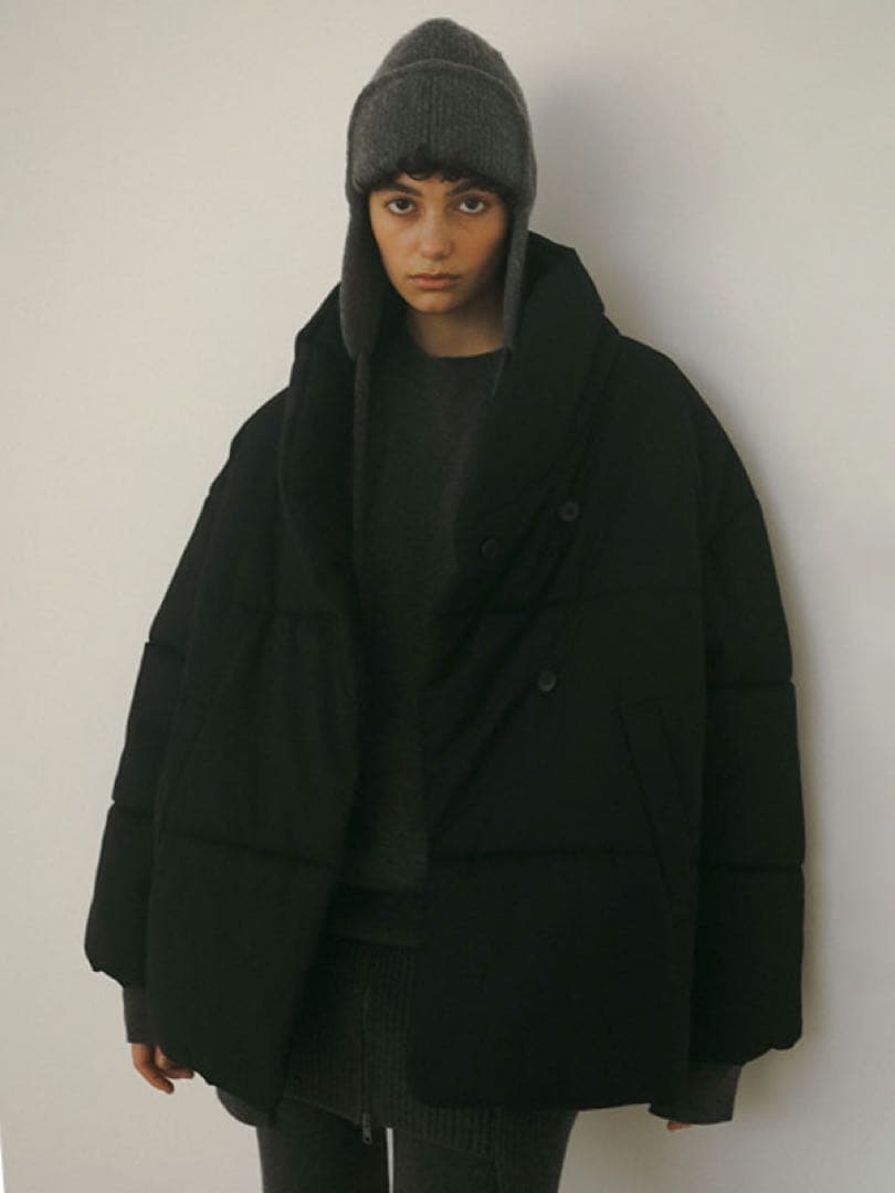 最終値下げ　etre tokyo ヘザートーンフライトニットキャップ