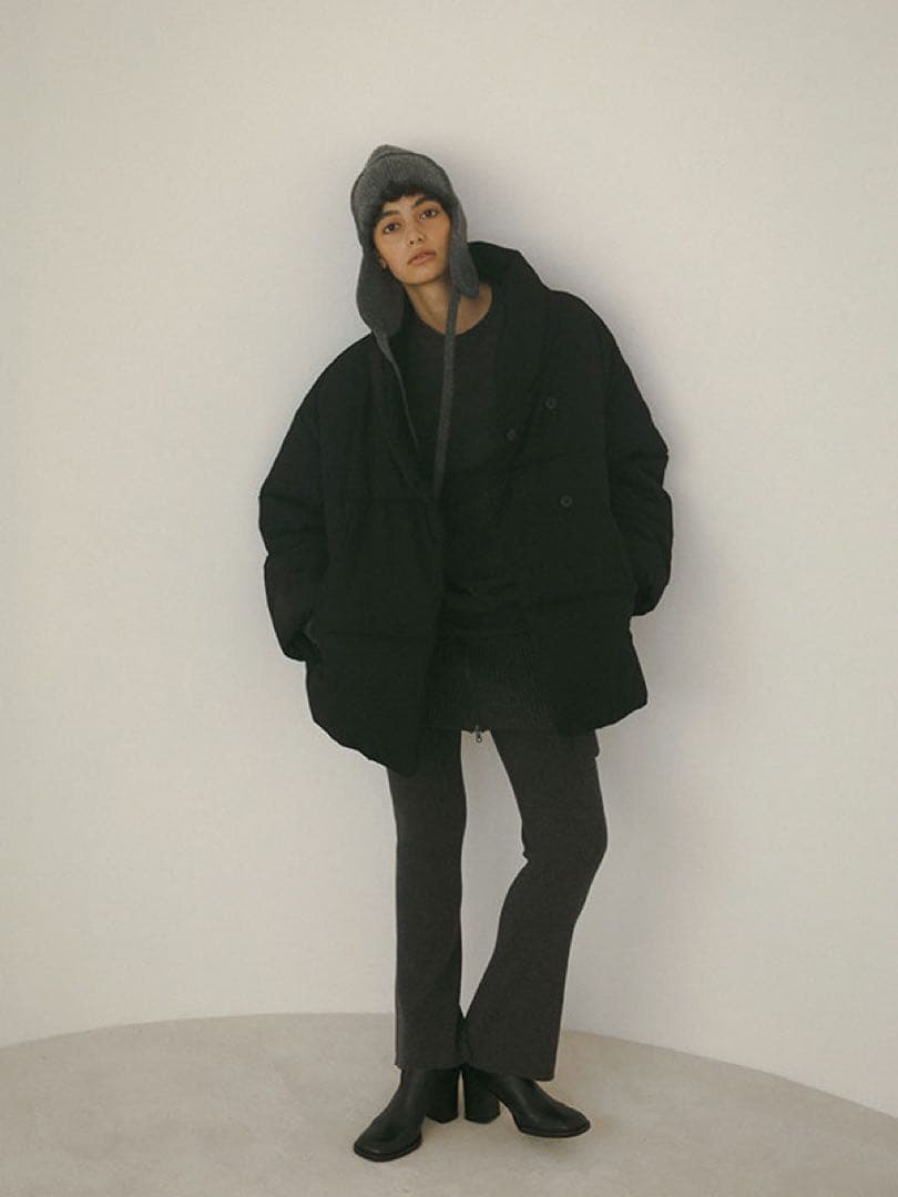 最終値下げ　etre tokyo ヘザートーンフライトニットキャップ