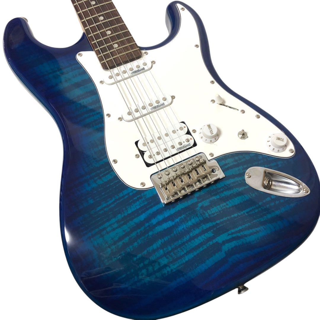 【美品】Busker’s BST-2H ストラトキャスター キルトメイプル