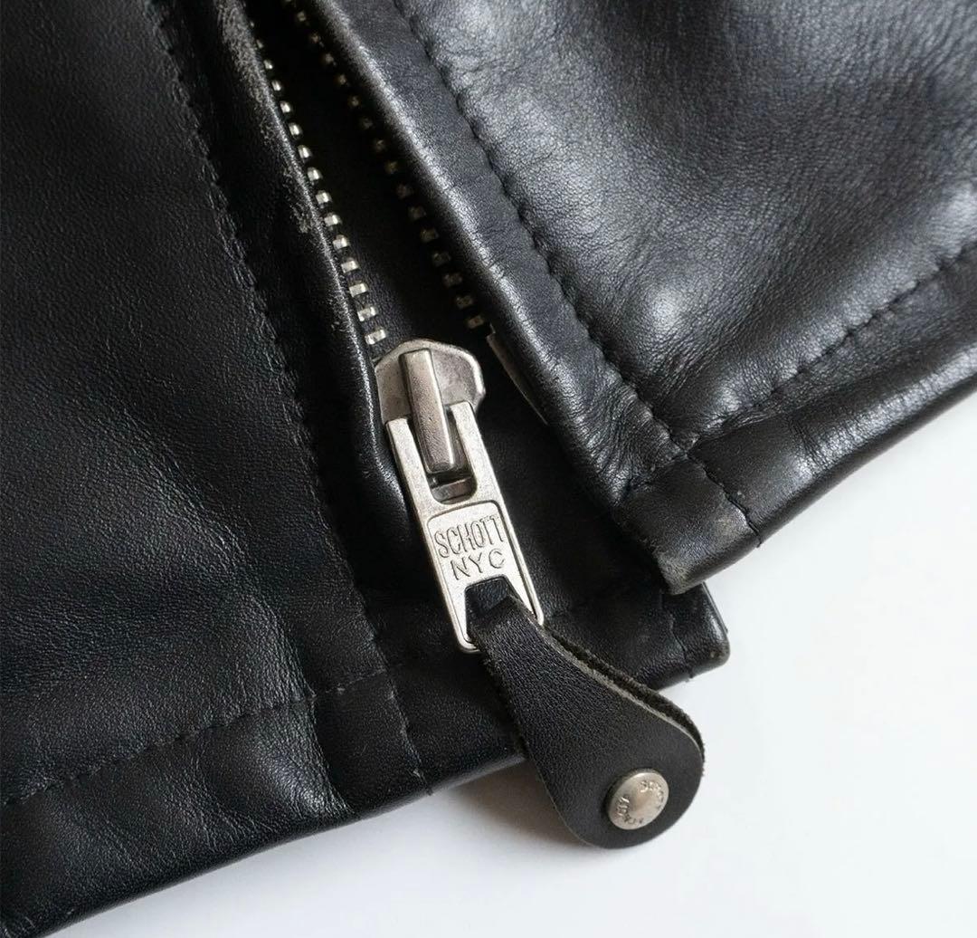 【状態◎】Schott 641 サイズ46 シングルライダース