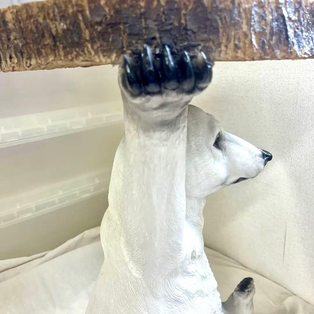 KARE アニマルサイドテーブル ポーラーベア