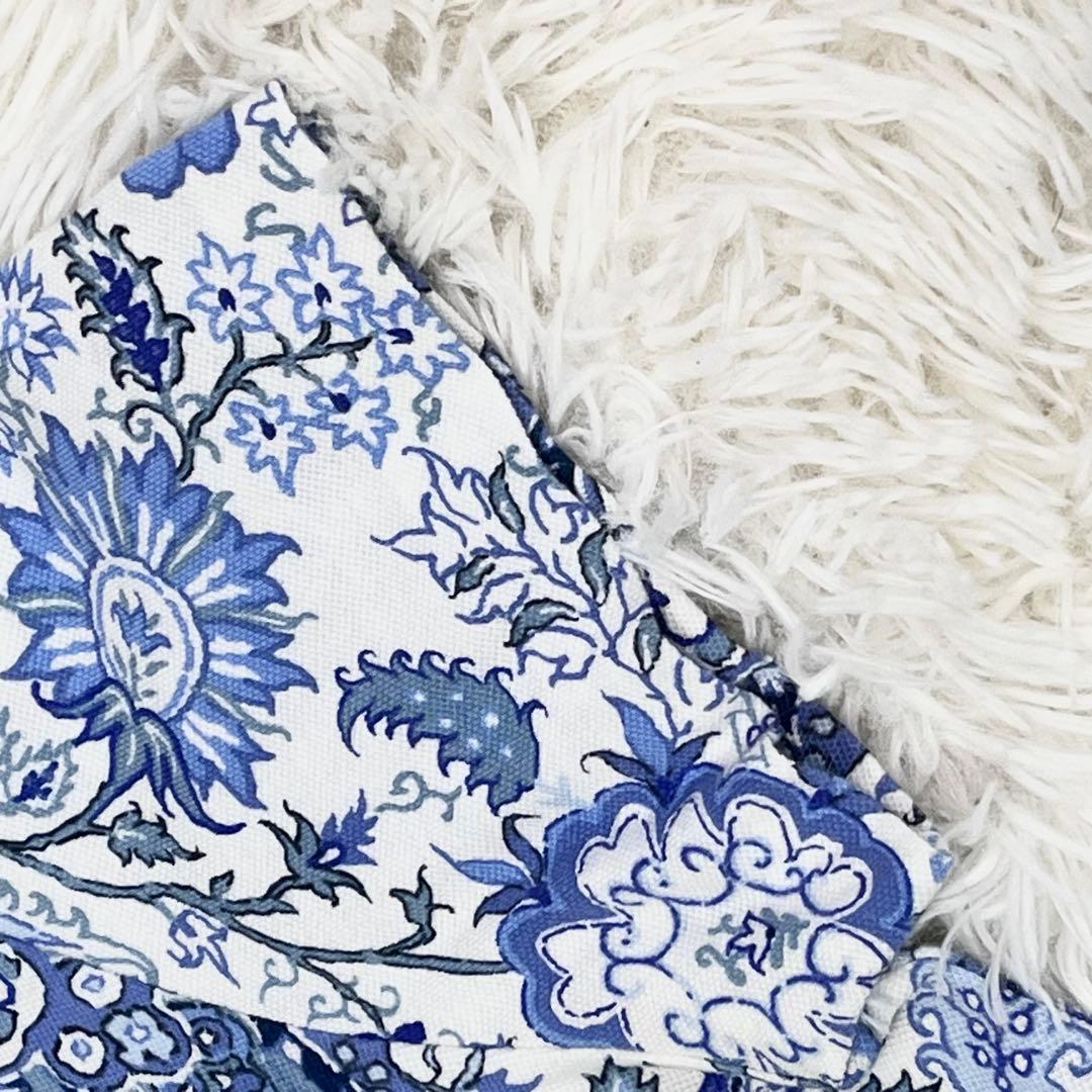 ETRO ペイズリー柄 半袖ポロシャツ ロゴ刺繍 46 大きいサイズ レディース