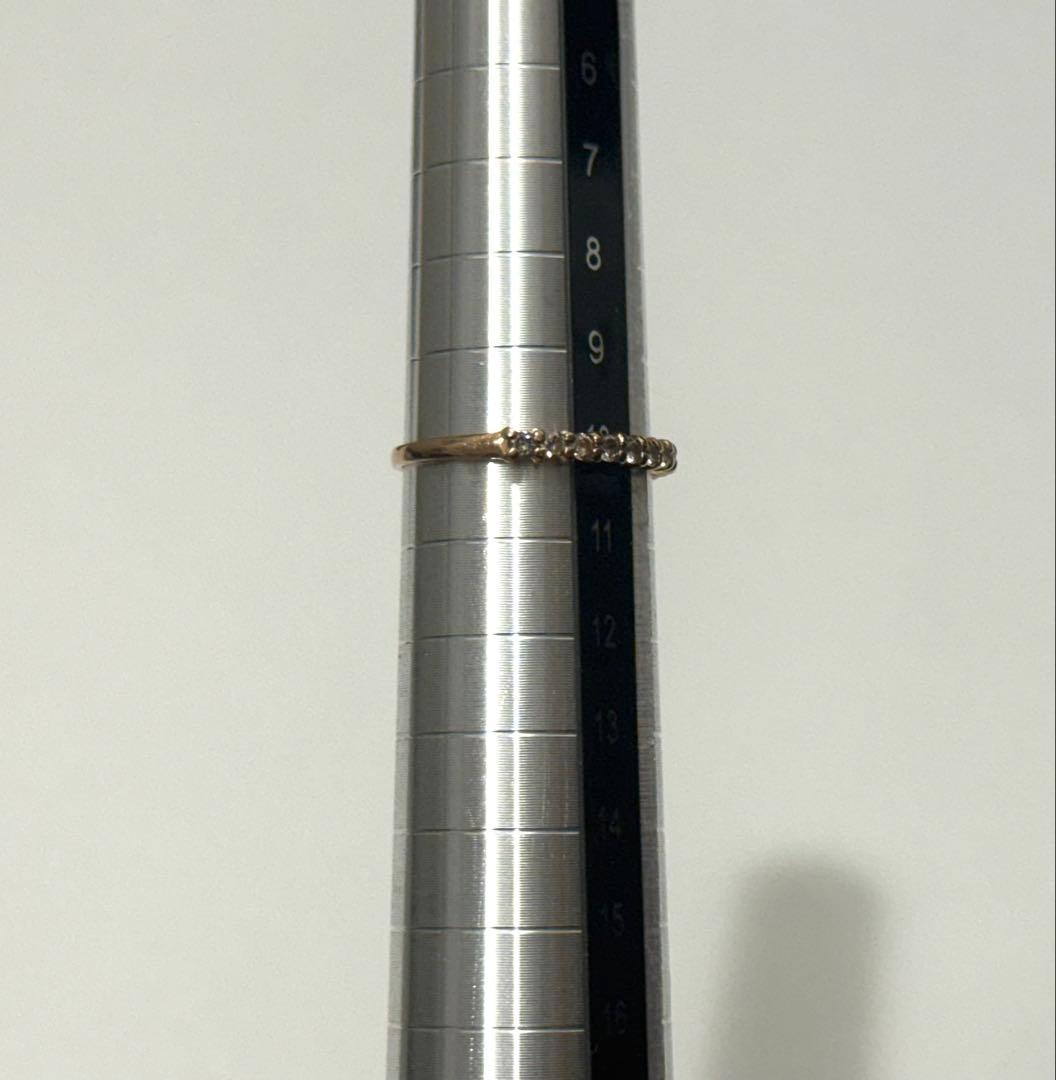 k18 エタニティリング10号リング