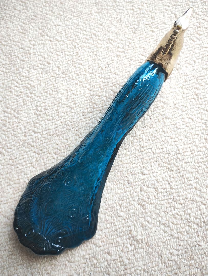 孔雀のアンティーク香水瓶 AVON社製