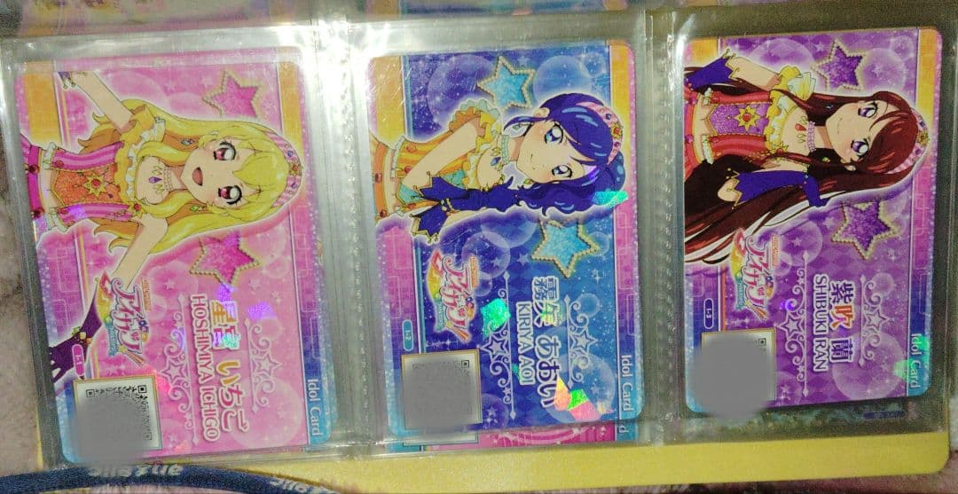 アイカツ! 格言4ポケットバインダー 特典カード　アイドルカード 6枚