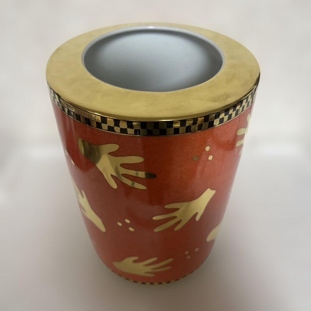 ブルガリ BVLGARI ローゼンタール マニアルベント 花瓶 フラワーベース