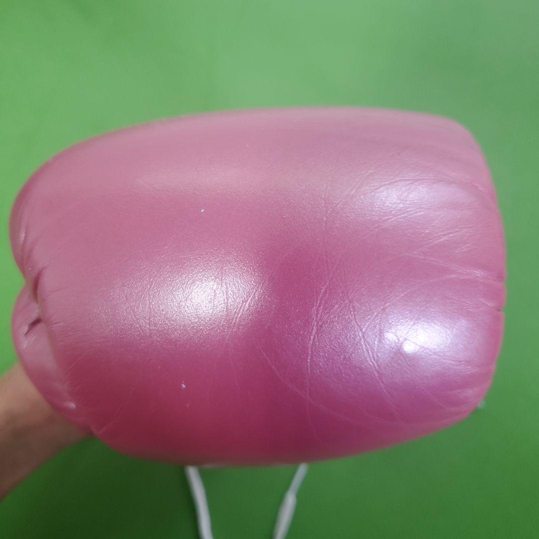 REYES ボクシンググローブ 8オンス　ピンク 　 セーフティック紐式