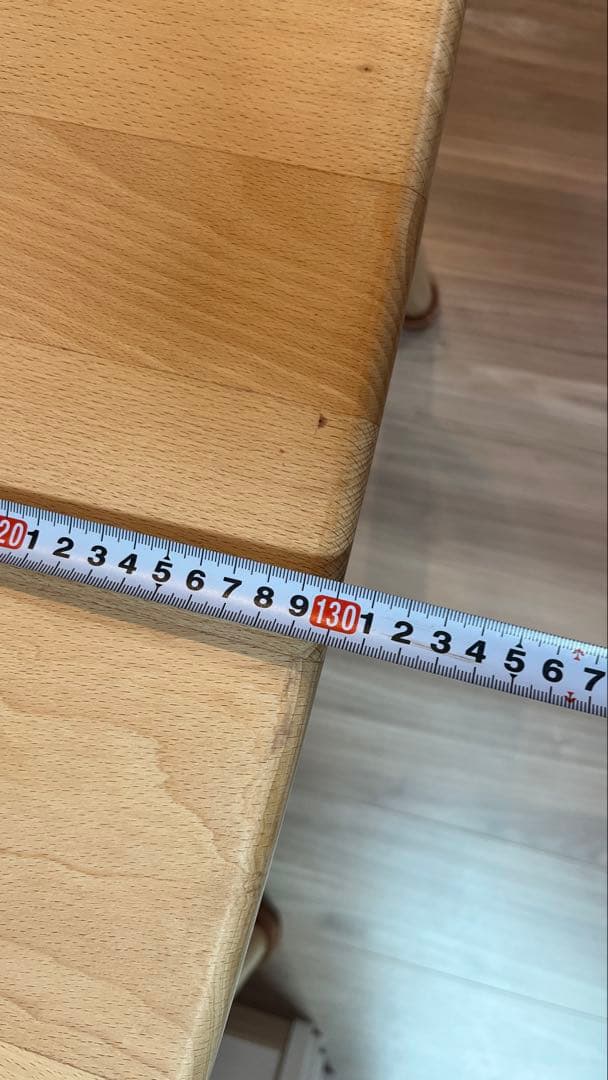 引取限定　木製ダイニングテーブルと椅子2脚ベンチセット　大塚家具