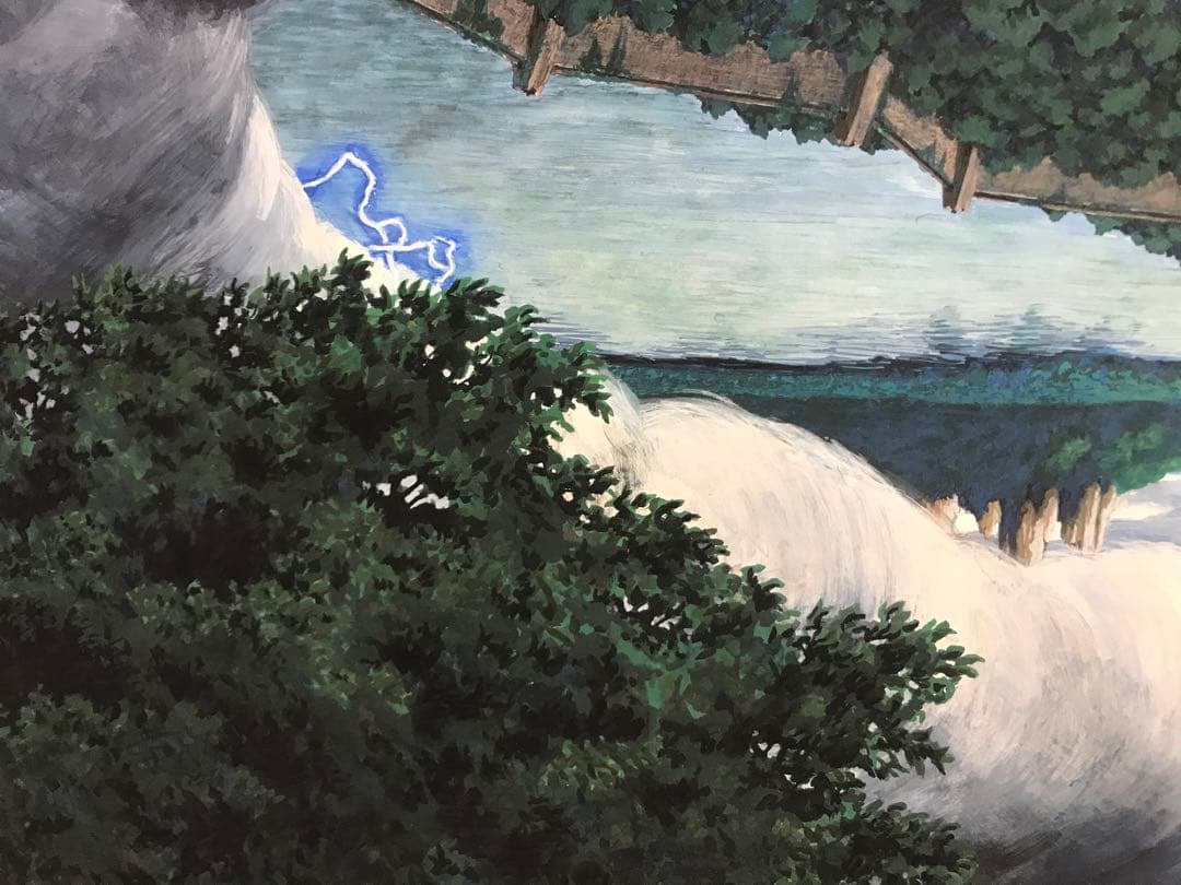 ◆橋谷和樹◆『dimension 次元』、肉筆、額付き