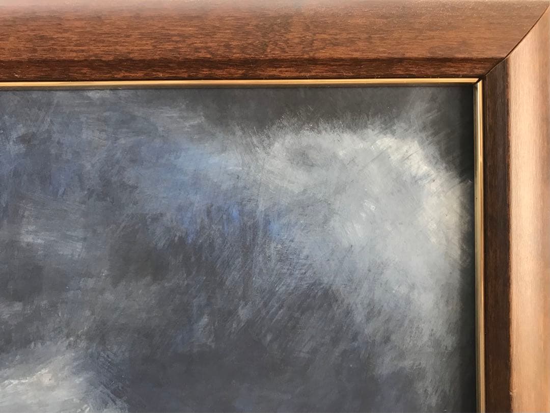 ◆橋谷和樹◆『dimension 次元』、肉筆、額付き