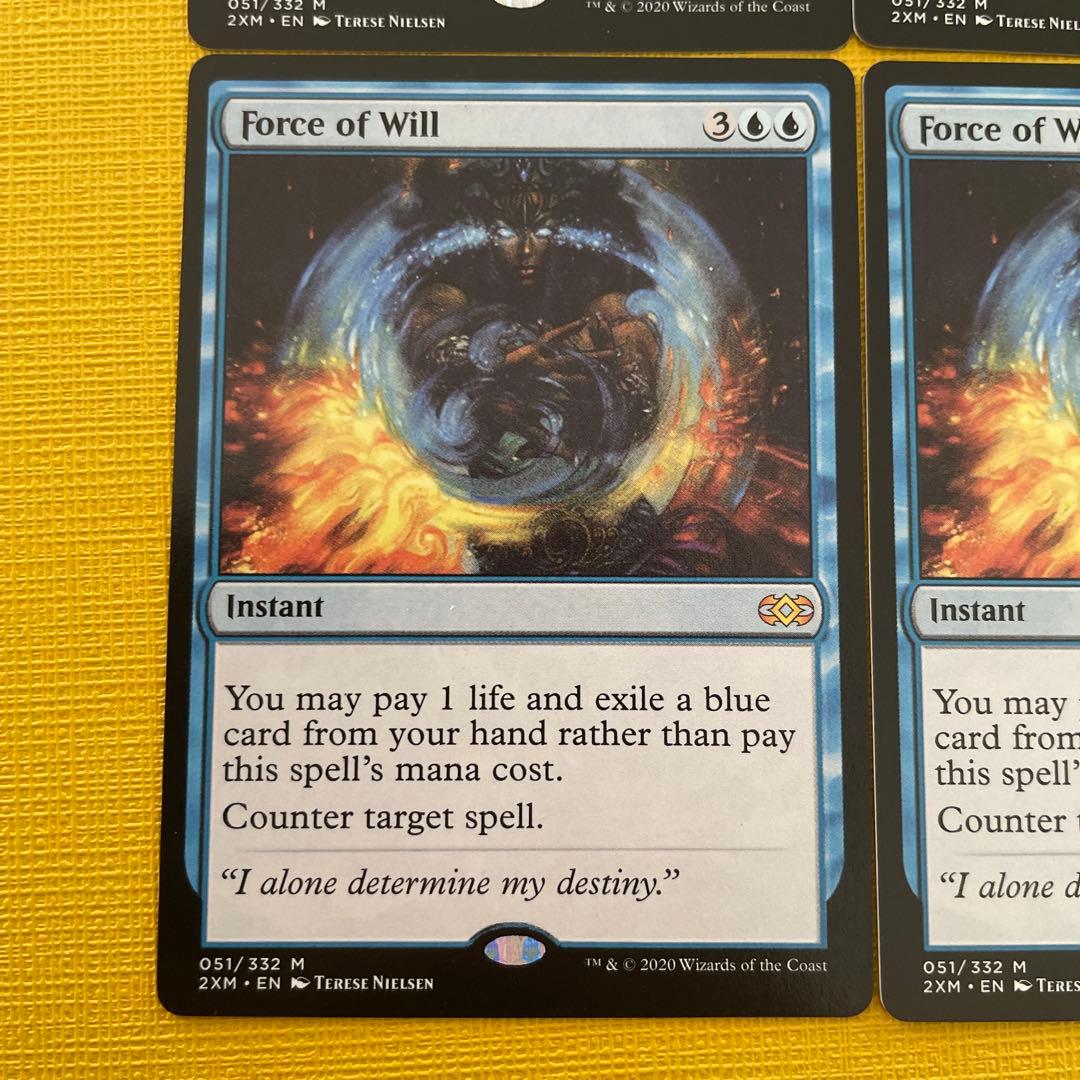 MTG 意思の力 2XM 英語 4枚