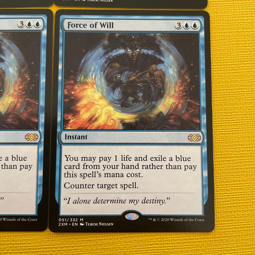 MTG 意思の力 2XM 英語 4枚