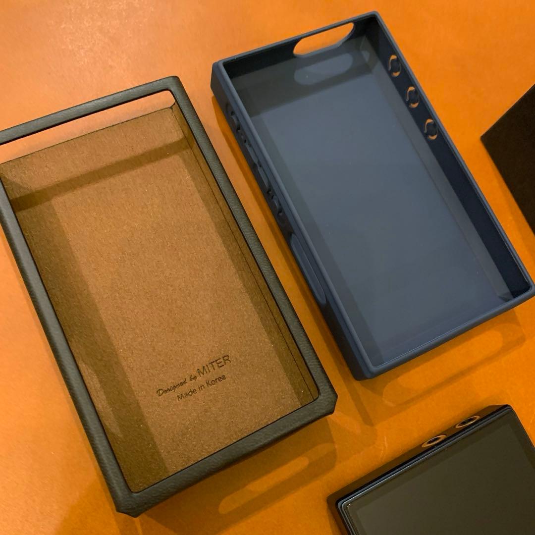 値下 ほぼ新品 FiiO M21 おまけで別売のレザーケース付き (ブラック)