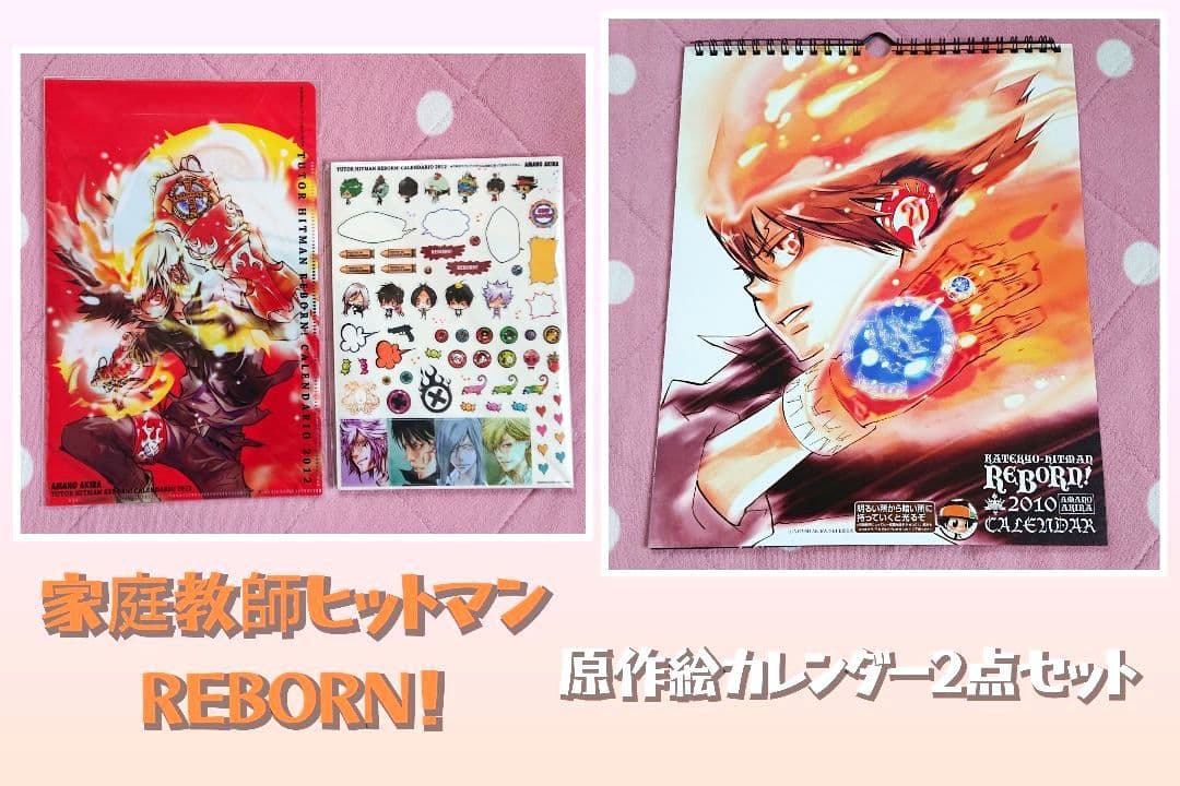 家庭教師ヒットマンREBORN！ 集英社コミックカレンダー 原作絵 天野明