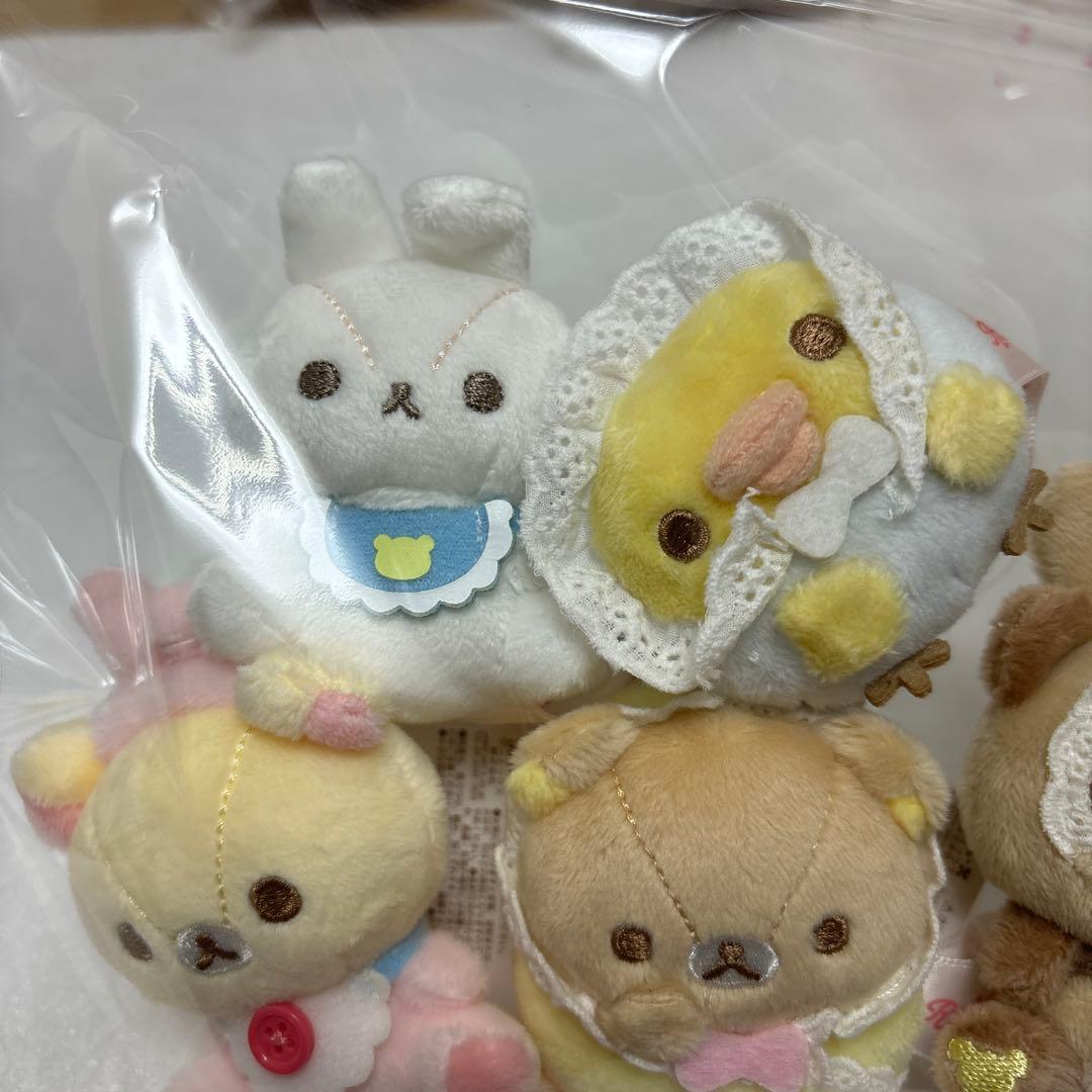 うさうさベビー　てのりぬいぐるみ　リラックマ　コリラックマ　キイロイトリ