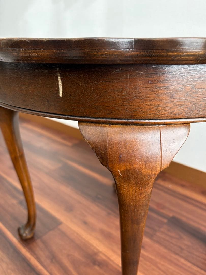 アンティーク家具　猫脚ローテーブル