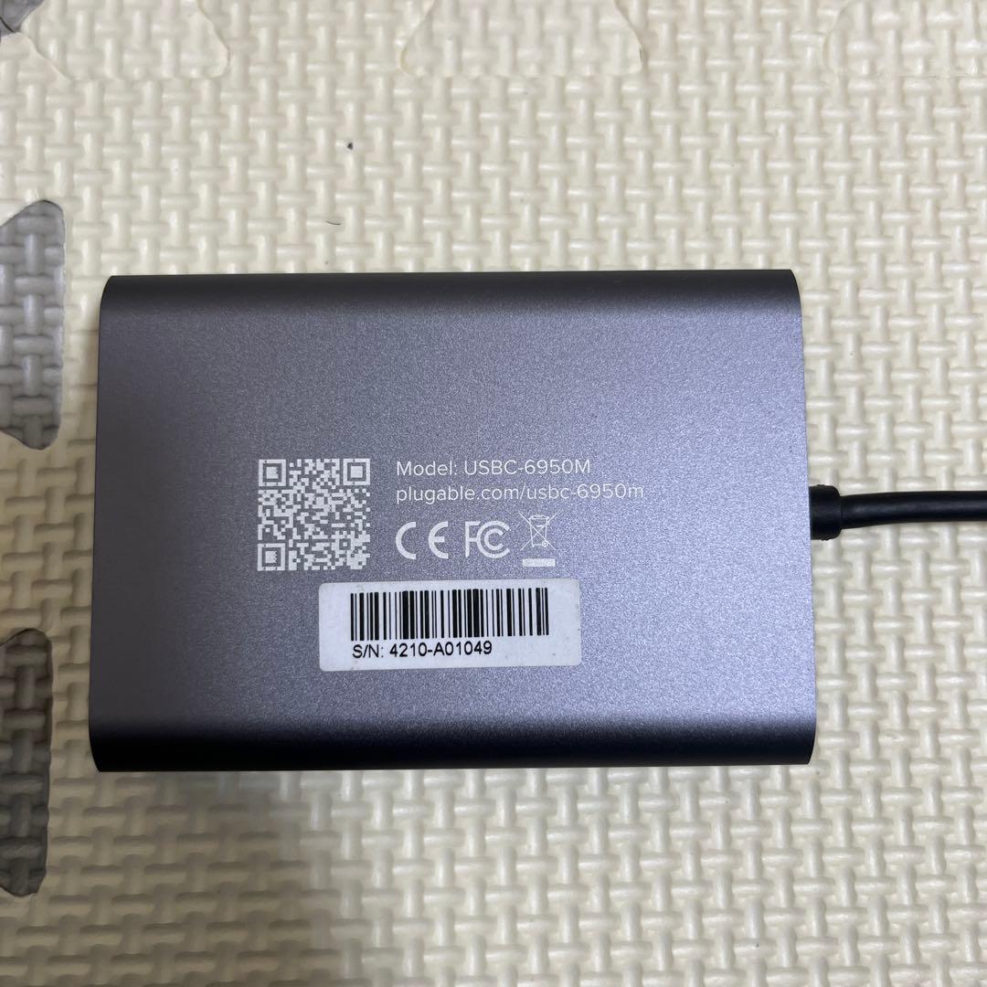 Plugable USB-C デュアル4K HDMIアダプター