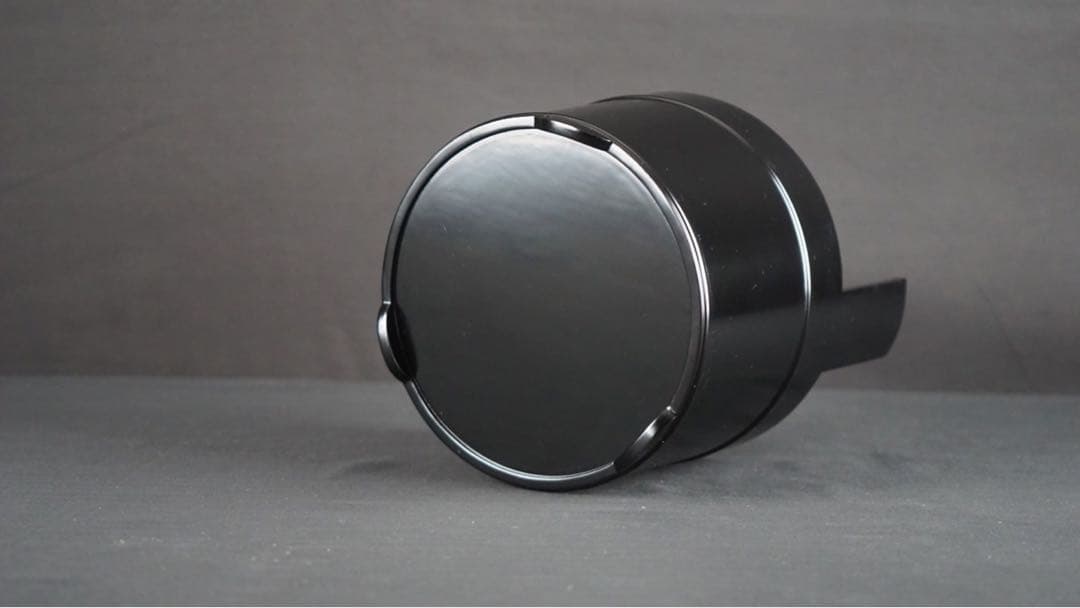 塗師 川瀬表完 作 真塗 手桶水指 共箱 茶道具