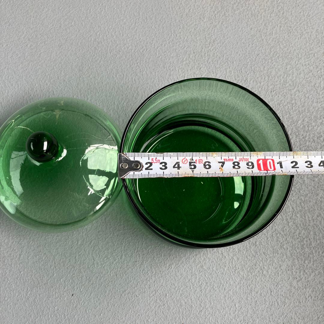 週末限定値下げ　アンティーク　骨董品　ガラスジャー　平安蚤の市　サリュ