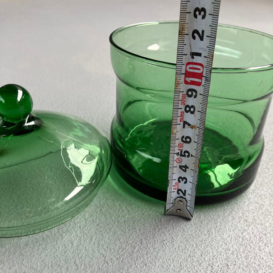 週末限定値下げ　アンティーク　骨董品　ガラスジャー　平安蚤の市　サリュ