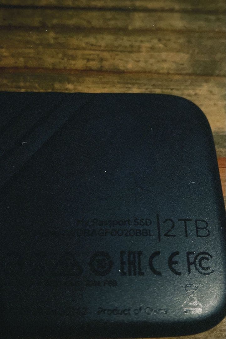 外付けハードディスク・ドライブ Sandisk My Passport / WDBAGF0020BBLSSD