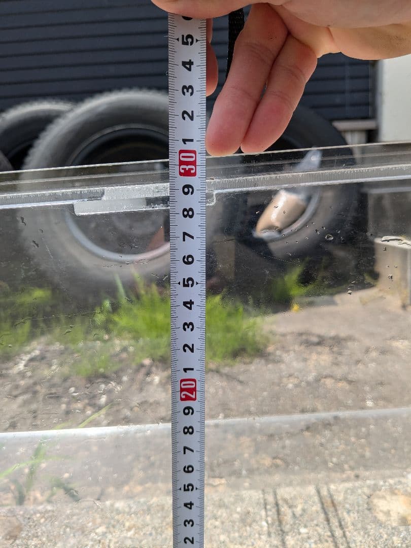 アクリル水槽 約90cm x 30cm x 30cm※若干のサイズ差があります