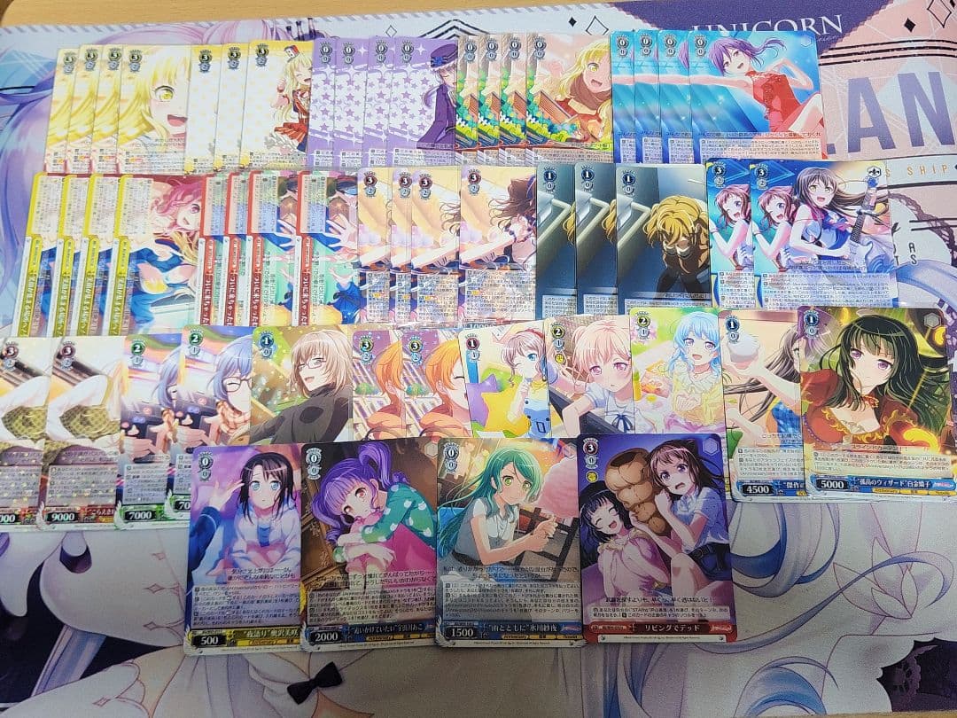 ヴァイスシュヴァルツ　バンドリ　アニバーサリーデッキ+パーツ