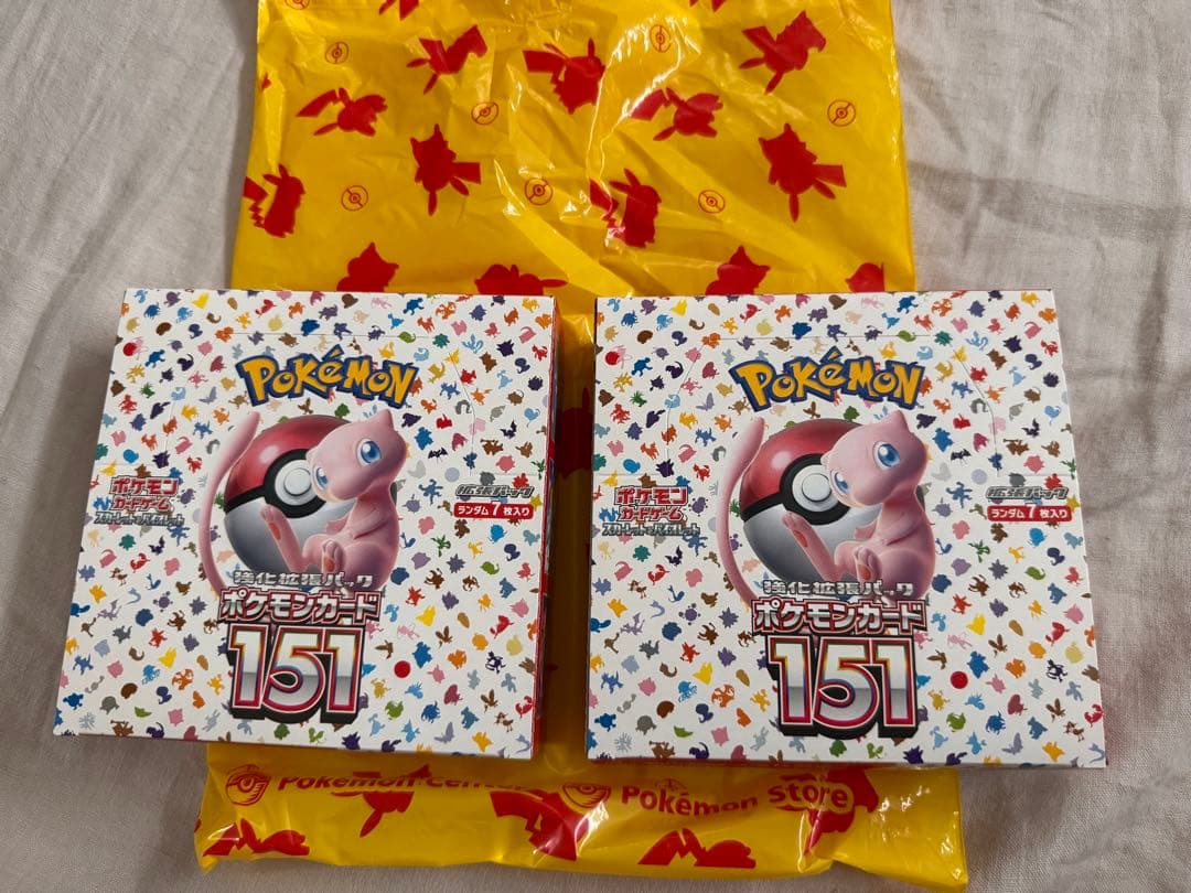 [新品・未開封]ポケモンカード151 box 2箱