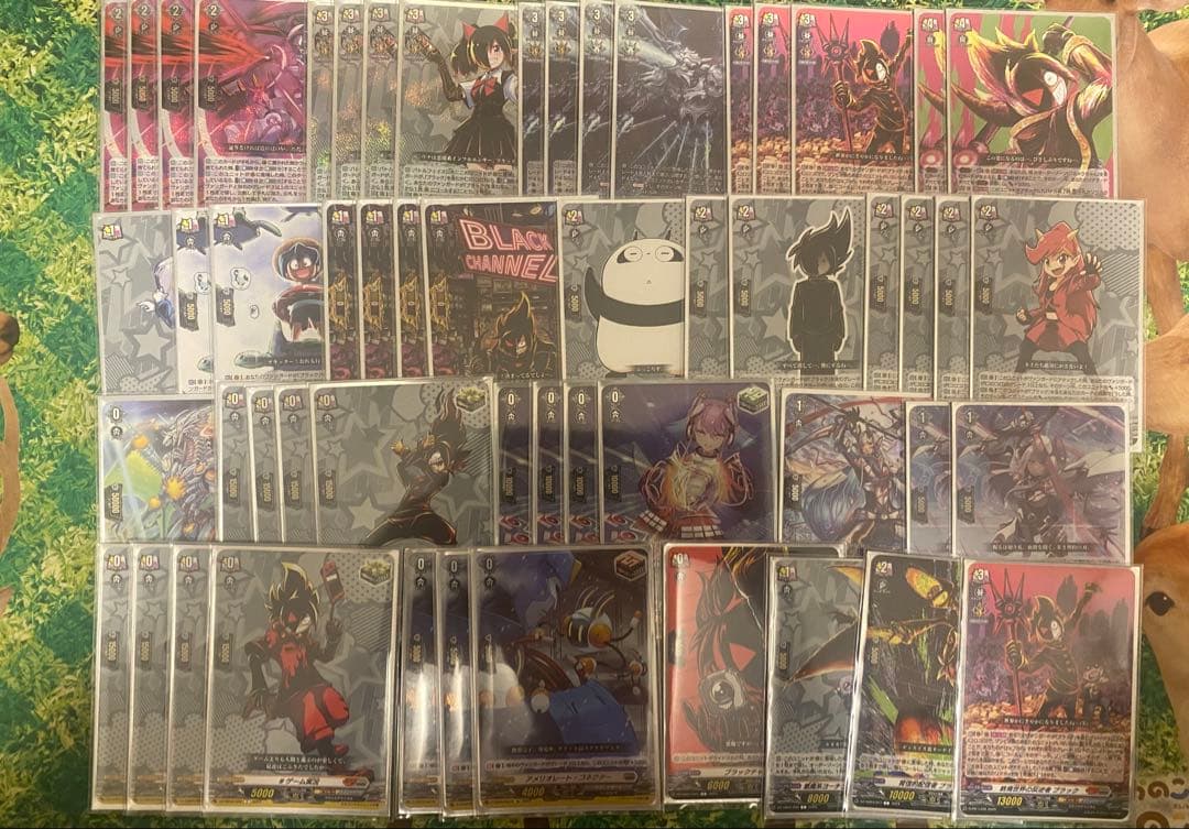 ヴァンガード ブラントゲート コロコロ ブラックデッキ パーツ スリーブ付き