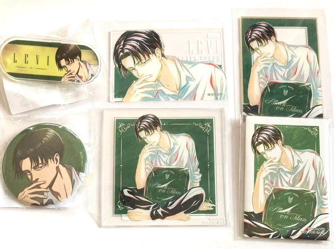 進撃の巨人　リヴァイ リラックスver. 非売品特典等