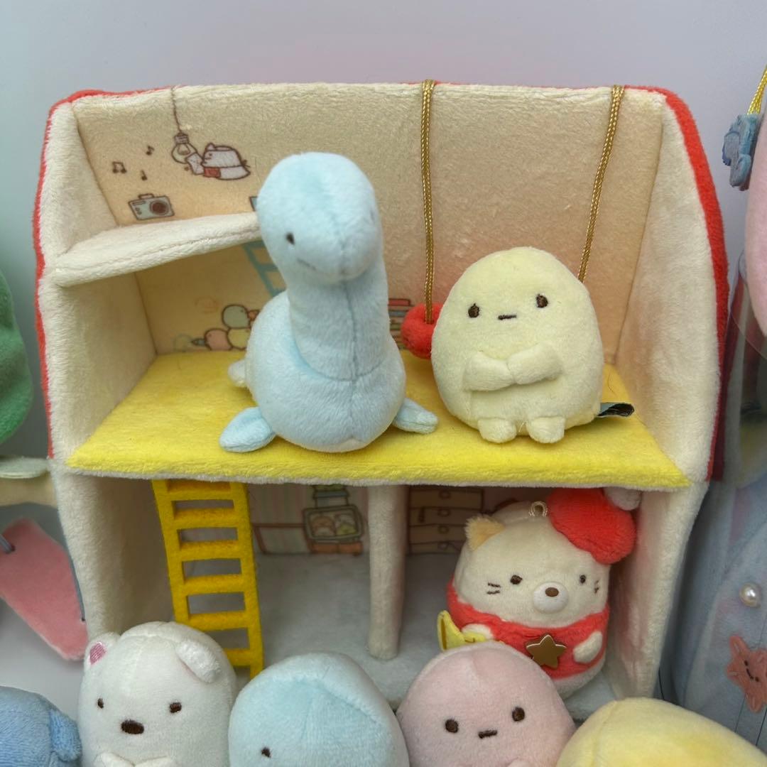すみっコぐらし ぬいぐるみ＆おうち まとめ売り 大量セット ハウス 着せ替え