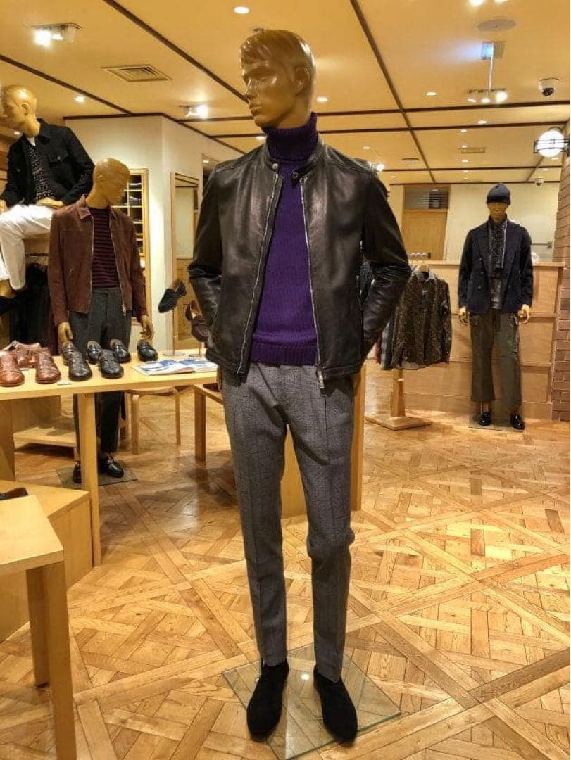 H*f様 RUFFO JAMES シングルライダース　極美品　46