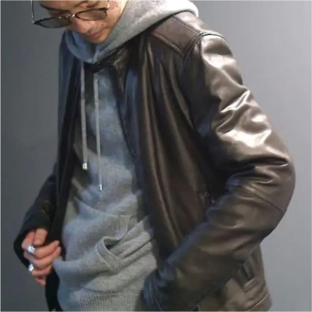 H*f様 RUFFO JAMES シングルライダース　極美品　46