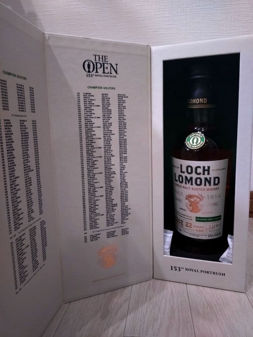 ロッホローモンド 22年 全英オープンゴルフ2025 コースコレクション