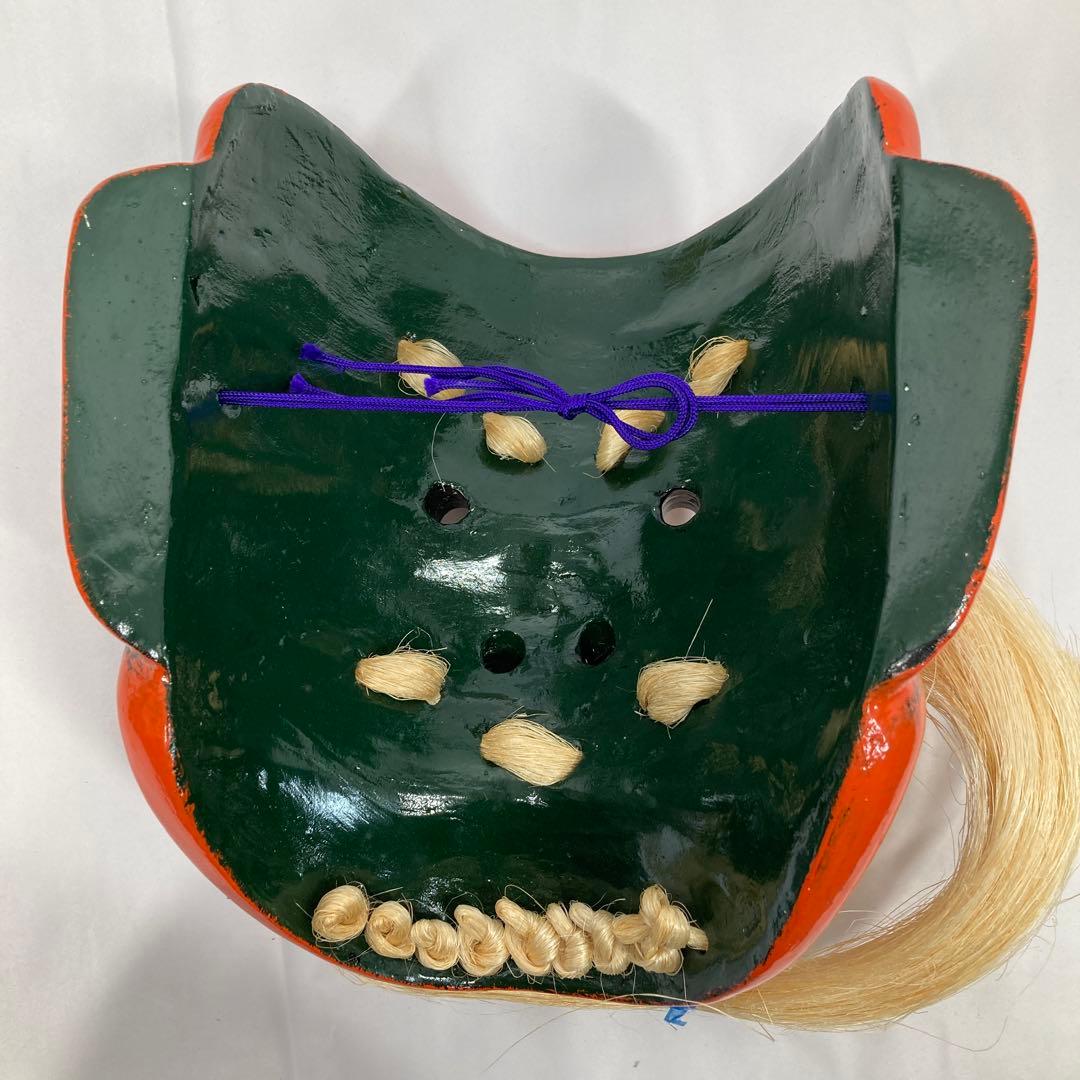 1845N9パ 神楽面 手力男命 たぢからおのみこと 御神楽 工芸品