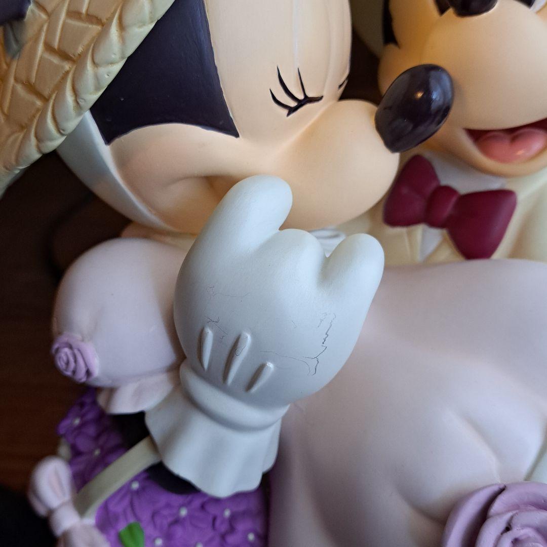 ディズニー ミッキー ミニー ウェディング フィギュア スタチュー