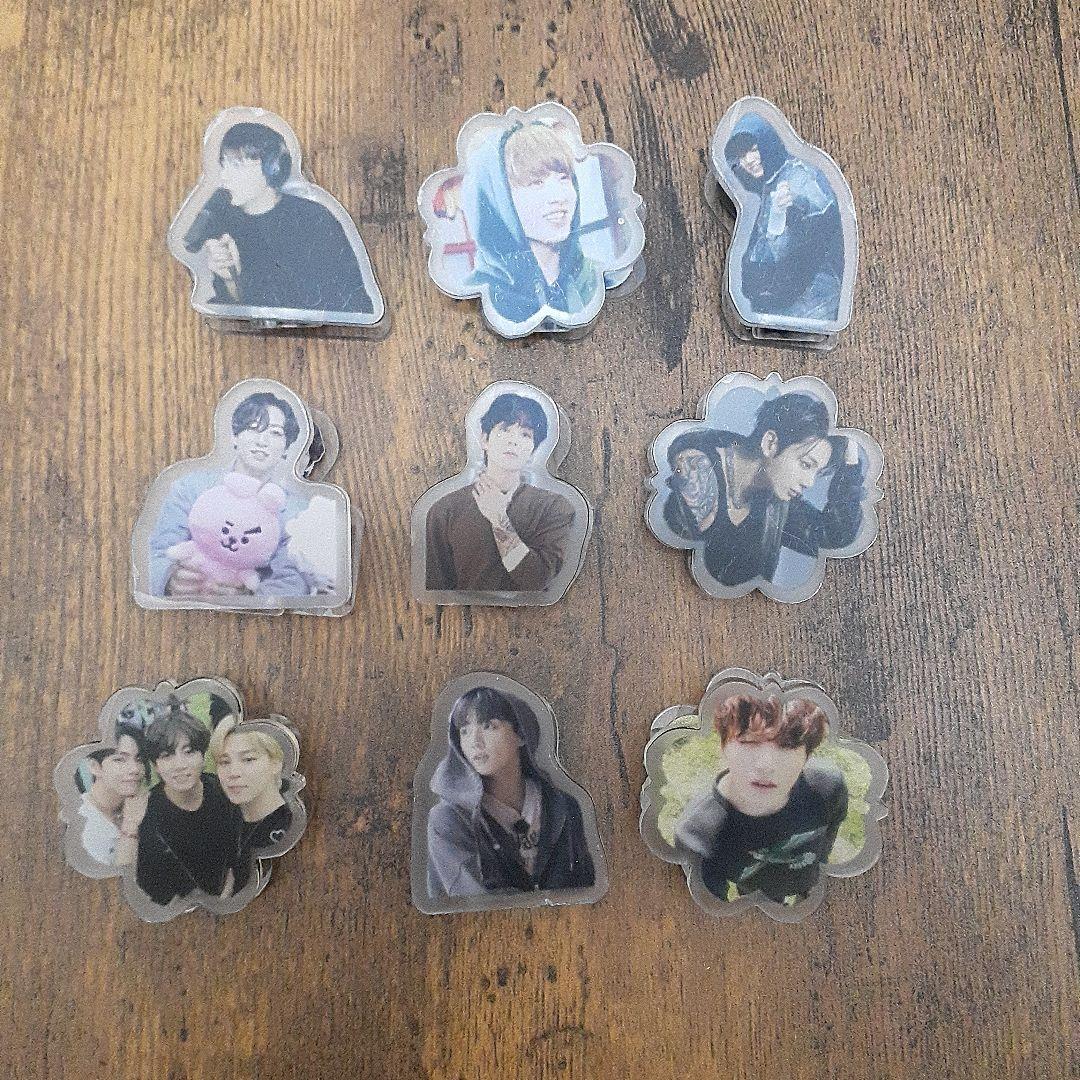 bts ジョングク アクリルクリップ等 おまとめ