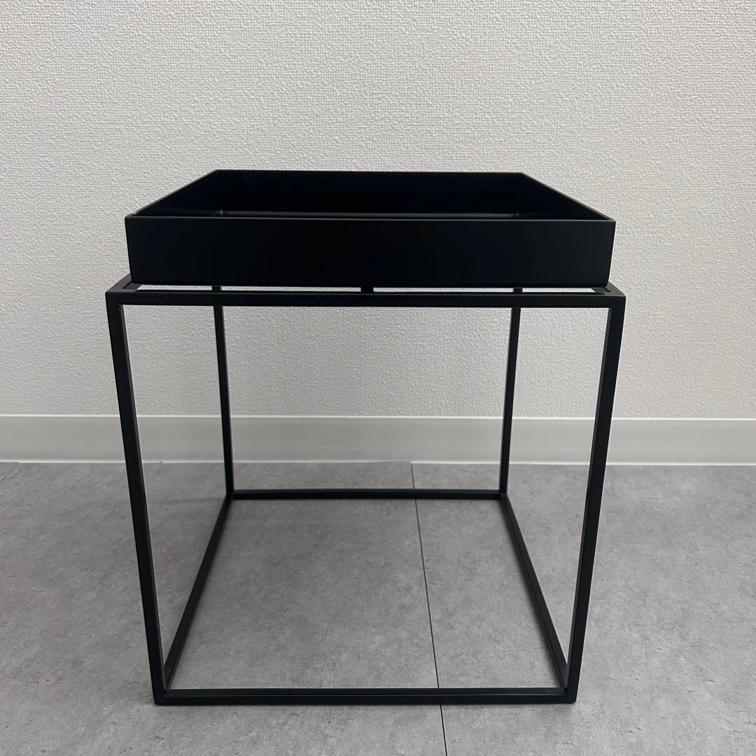 HAY トレイテーブルSブラックTRAY TABLE サイドテーブル