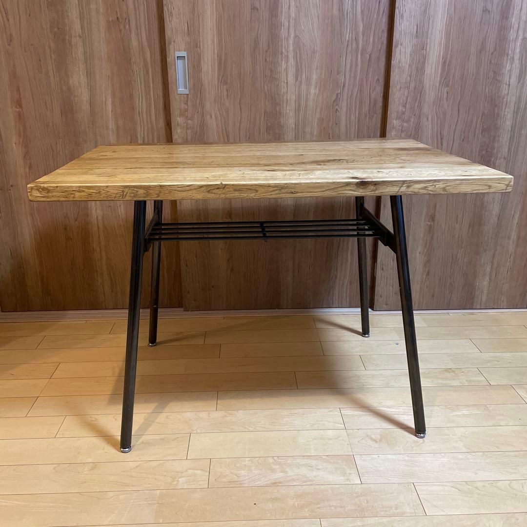 木製　カフェテーブル MIYAKE ジュビリーマーケット アンティーク　アイアン