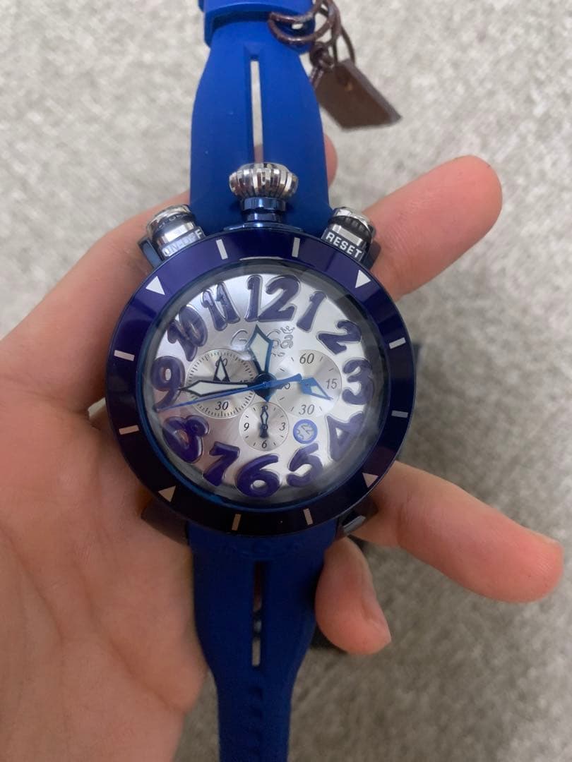 GaGa MILANO ガガミラノ 6053.1-BLURUBBER