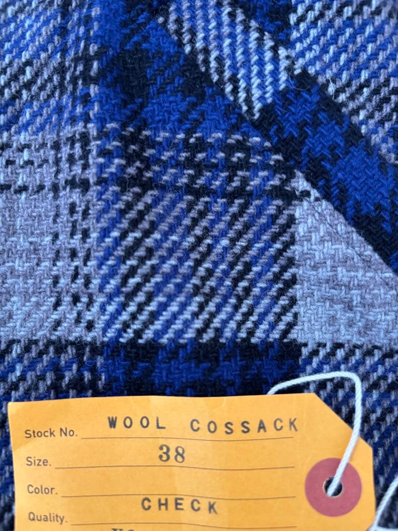 AT LAST ＆ CO wool Cossack Lot708 サイズ38