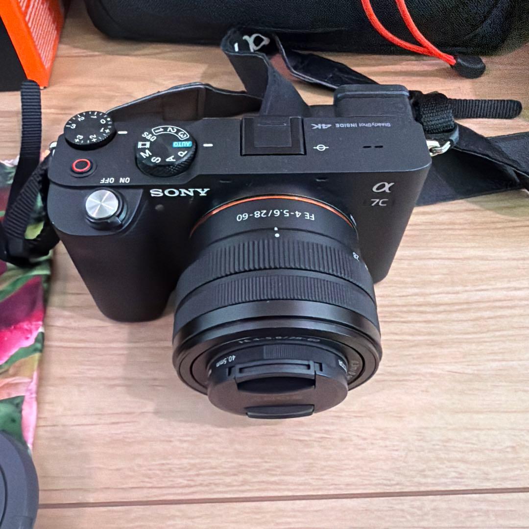 SONY α7C ミラーレス一眼 + SONY TAMRONレンズ2本