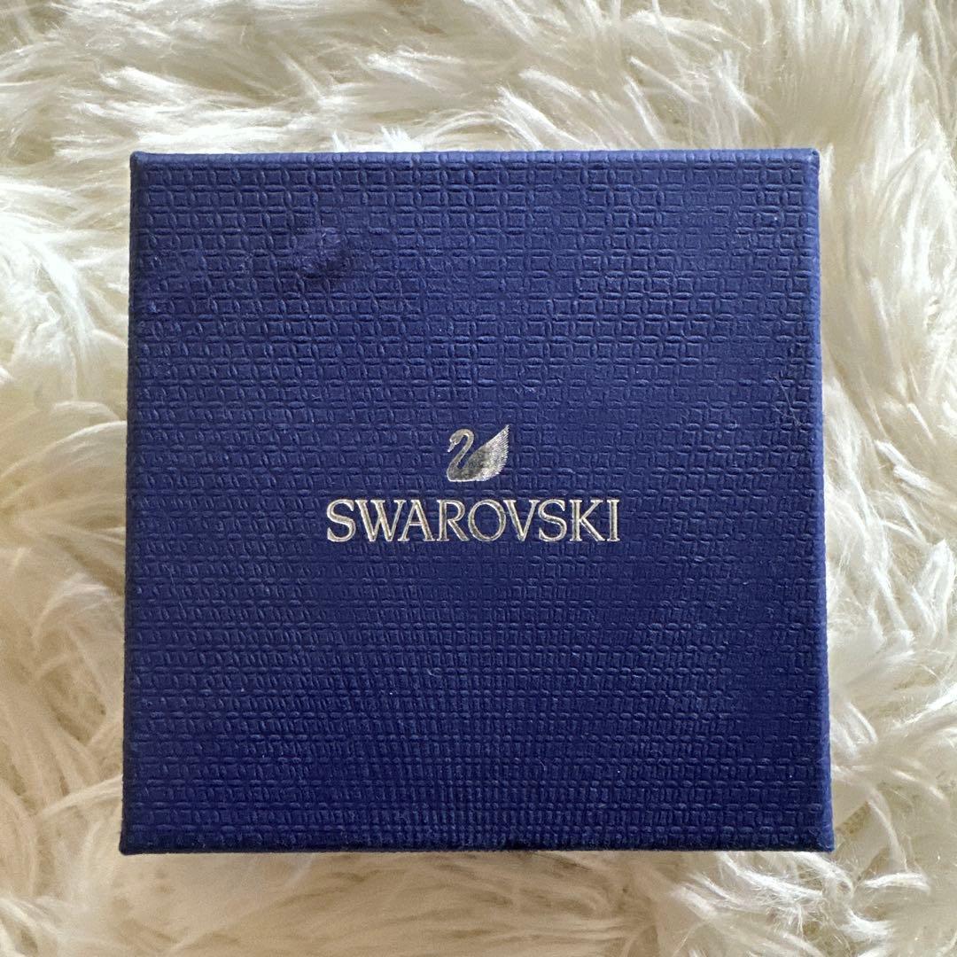 貴重 美品 スワロフスキー 宇宙 月 星 ロゴ刻印ありラインストーン　ブローチ