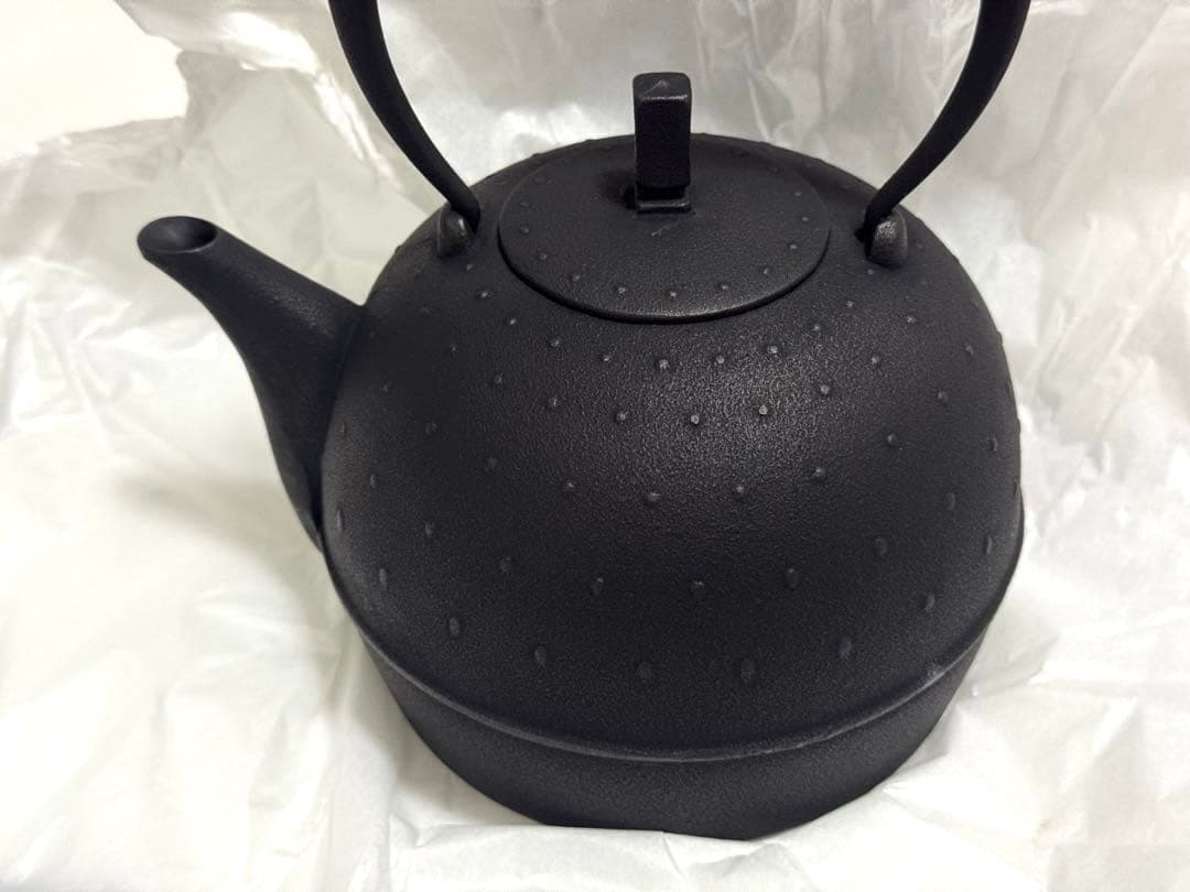 【新品未使用】鉄瓶 南部鉄器 空間鋳造 Sayu 大 1.0L