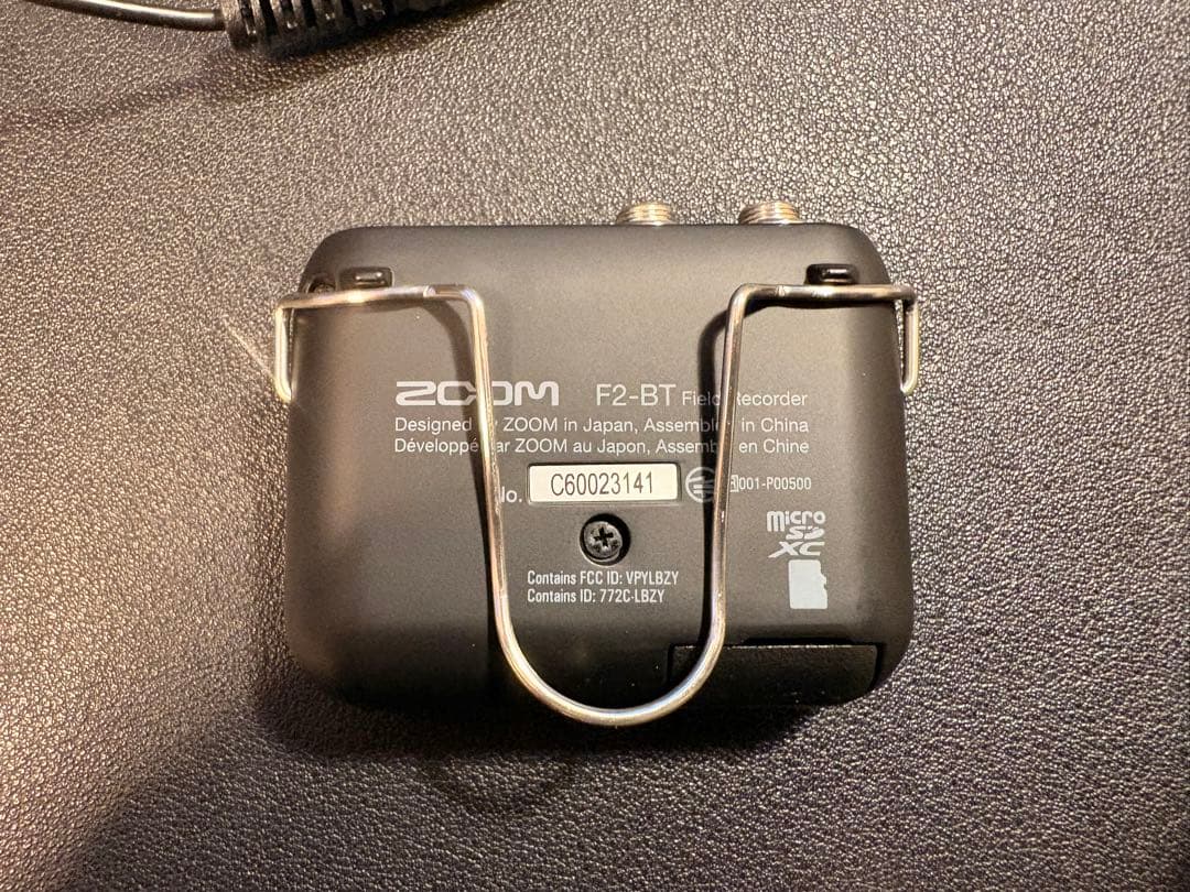 ZOOM F2-BT ラベリアマイク付 32bitフロート録音
