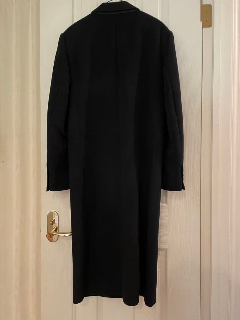 JEANPAUL KNOTT カシミヤ100% ロングチェスターコート ブラック