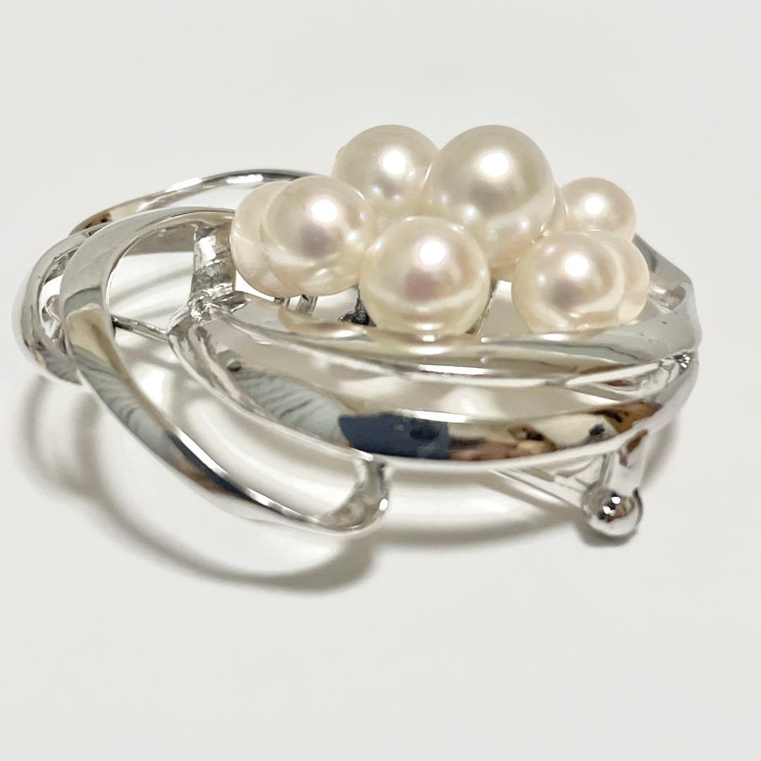 極美品✨田崎真珠 TASAKI タサキ アコヤ真珠 パール ブローチ コサージュ
