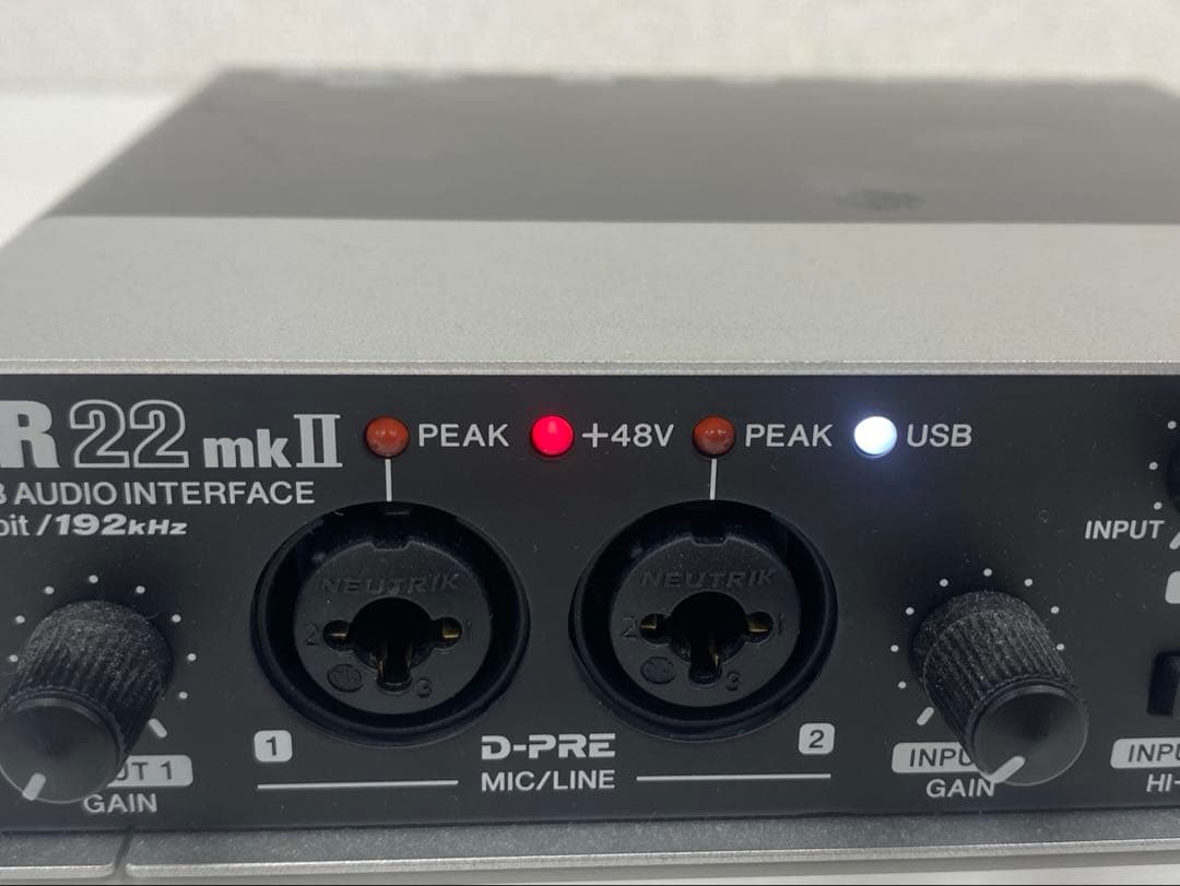 Steinberg スタインバーグ UR22mkII オーディオインターフェイス
