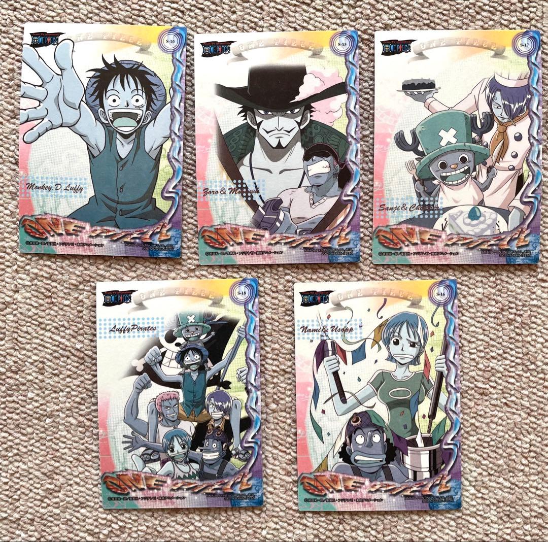 ワンピースコレクションカード5枚　2002年販売希少