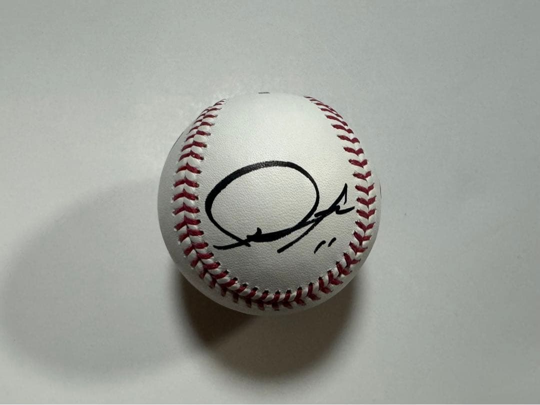 大谷翔平 山本由伸 佐々木朗希MLB 公式球 試合球 直筆サインボール